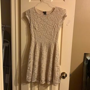 Lace design dress